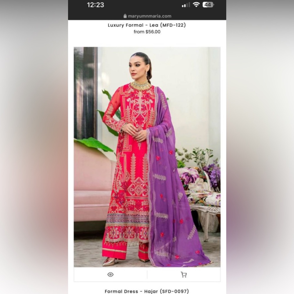 Hajar formal dress